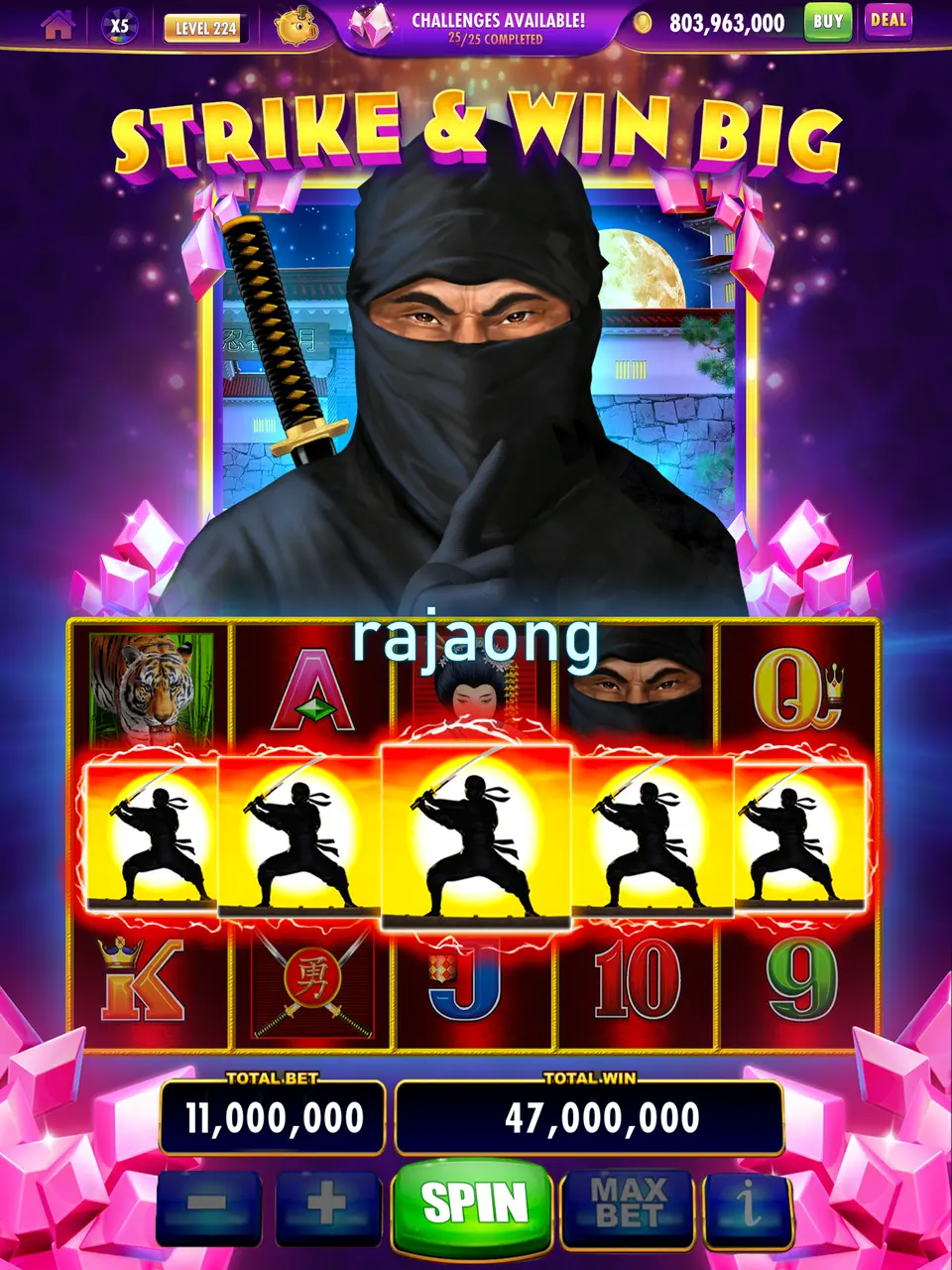 rajaong Masuk