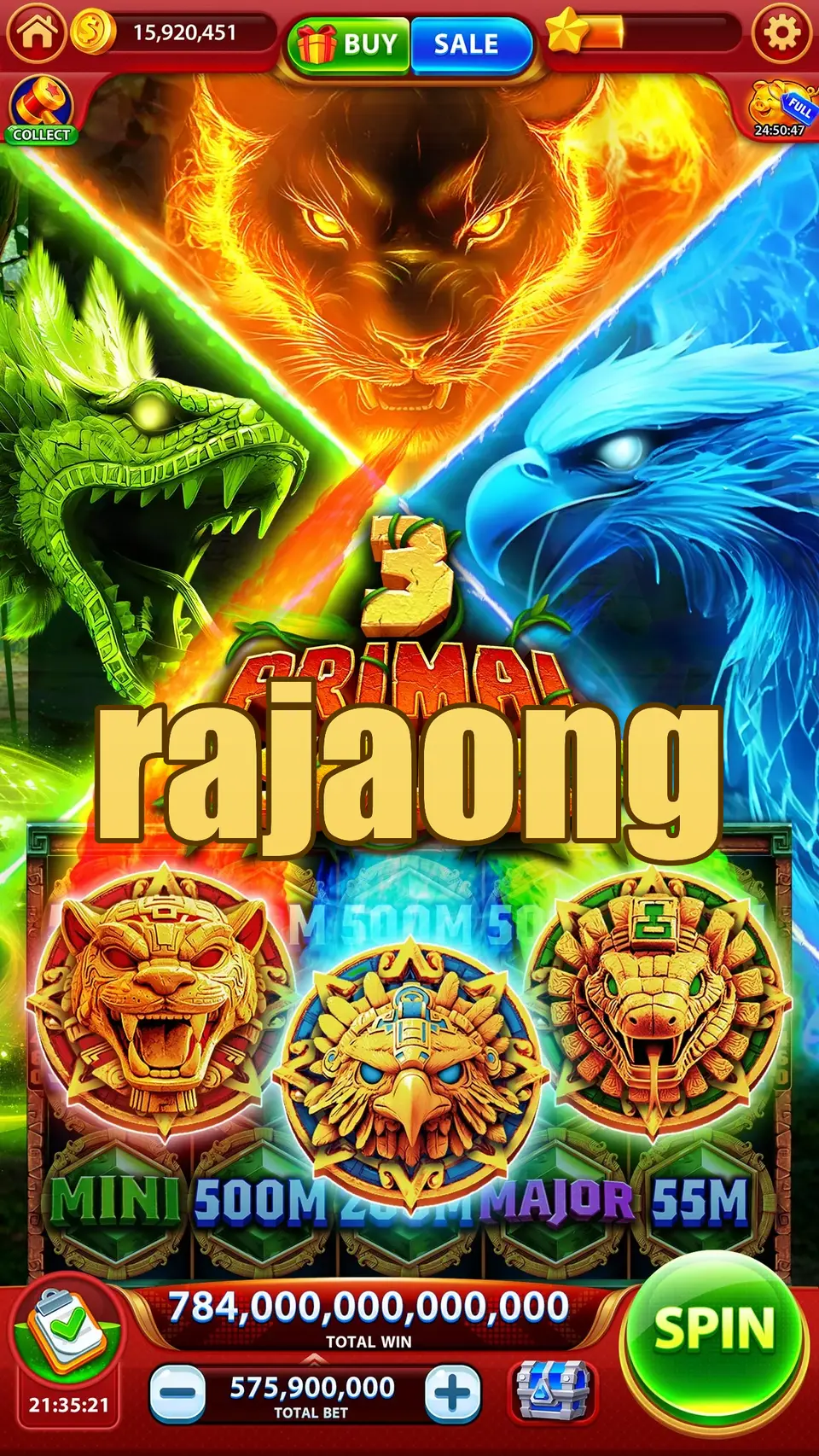 rajaong Tangkapan Layar - APK Resmi